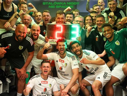 1. liga piłkarska - kryzys Polonii, Stal Stalowa Wola odbiła się od dna