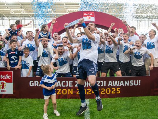 1. liga piłkarska - Wisła Płock po dwóch latach wraca do ekstraklasy