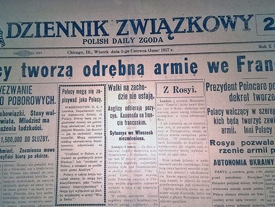 100 lat Błękitnej Armii. Polacy z Chicago w walce o niepodległość Polski