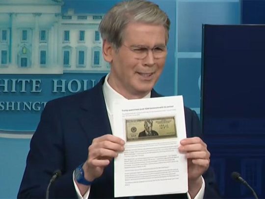 Administracja prezydenta chce 250-dolarowych banknotów z wizerunkiem Trumpa
