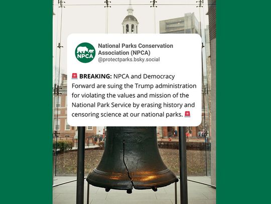 Administracja Trumpa pozwana za usuwanie informacji i symboli z parków i pomników