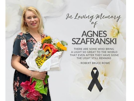 Agnieszka Szafranski, menedżer ds. marketingu Związku Narodowego Polskiego, zginęła w wypadku w Polsce