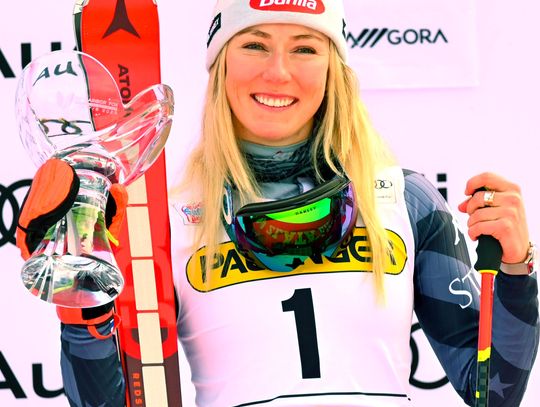 Alpejski PŚ - Shiffrin odniosła 82. zwycięstwo i wyrównała rekord Vonn