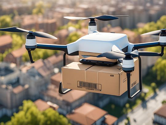 Amazon będzie dostarczać paczki dronami również w Chicago