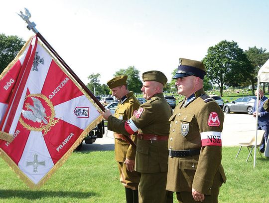 Apel poległych przy Pomniku Żołnierza Polskiego w 82. rocznicę wybuchu Powstania Warszawskiego