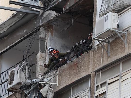 Ataki Iranu na Tel Awiw, odłamki uszkodziły dom konsula USA w Jerozolimie