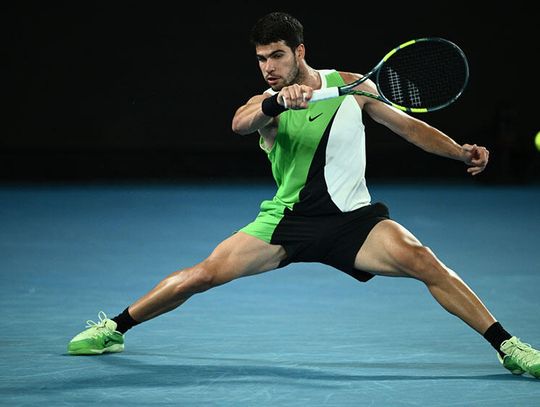 Australian Open - Carlos Alcaraz w półfinale