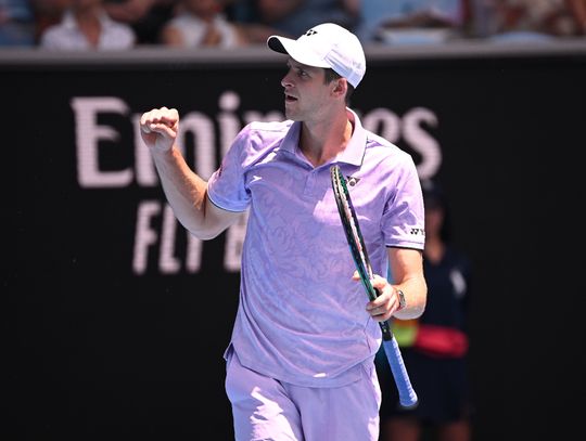 Australian Open - Hurkacz awansował do drugiej rundy