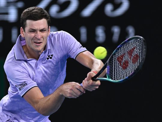 Australian Open - Hurkacz: marzę o tym, żeby być dalej