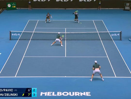 Australian Open -  Jan Zieliński w półfinale debla