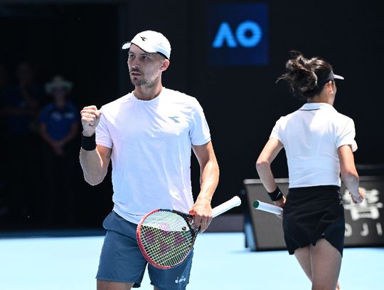 Australian Open - Zieliński: dziękuję Su-Wei za pomoc w przełamaniu "polskiej klątwy"