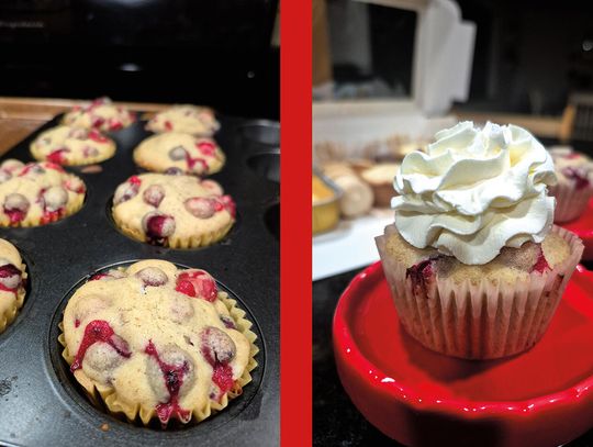 Babeczki z żurawiną Babeczki z żurawiną