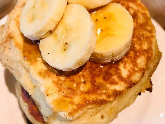 Bananowe pancakes