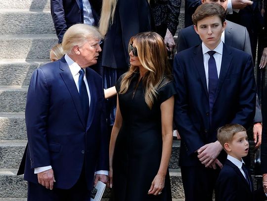 Barron Trump, syn byłego prezydenta, delegatem na konwencję Republikanów