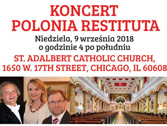 Będą do wygrania darmowe bilety na koncert Polonia Restituta