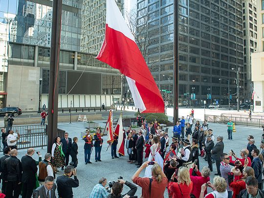 Biało-czerwona w centrum Chicago!