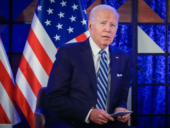 Biden: Izrael powinien opóźnić inwazję na Gazę do czasu uwolnienia większej liczby zakładników