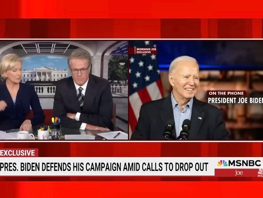 Biden w MSNBC: Nie obchodzi mnie to, co myślą elity; nie wycofam się (WIDEO)