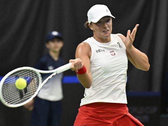 Billie Jean King Cup - Polska prowadzi ze Szwajcarią 2:0. Zwycięstwa Świątek i Fręch