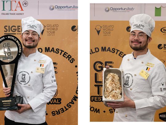 Brukselczyk wygrał Gelato Festival World Masters lodami inspirowanymi Kubusiem Puchatkiem