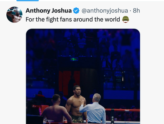 Brytyjski pięściarz Joshua znokautował Prengę