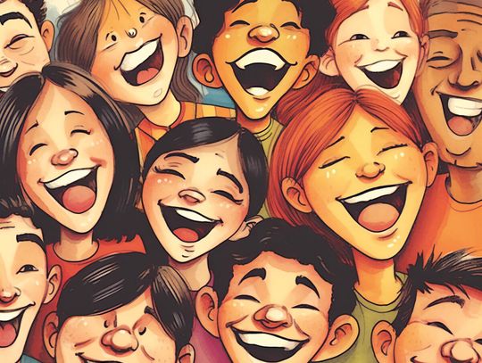 Bunt w konwulsjach śmiechu