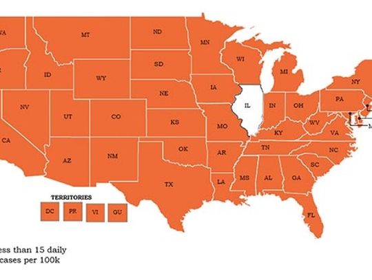 Cały kraj znów na chicagowskiej liście kwarantanny