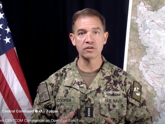 CENTCOM: ograniczyliśmy irańskie możliwości zagrażania żegludze przez Ormuz