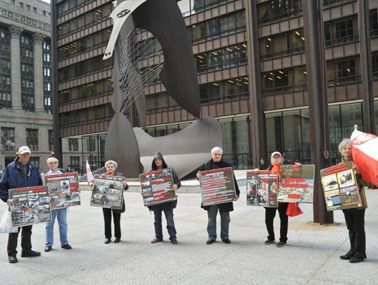 Centrum Chicago: Polacy z ulotkami ws. Smoleńska