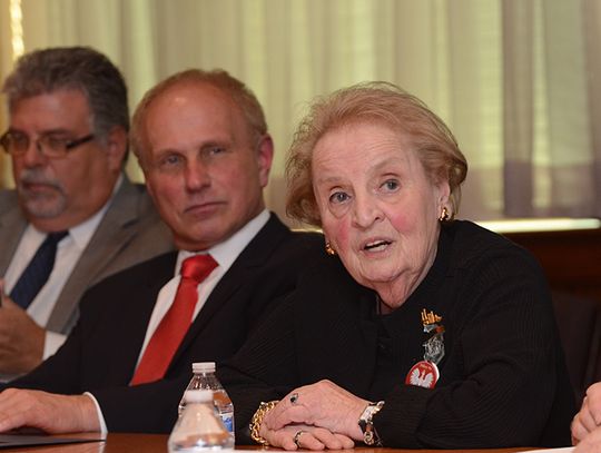 „Chciałabym być Polką”. Madeleine Albright spotkała się z KPA (ZDJĘCIA)