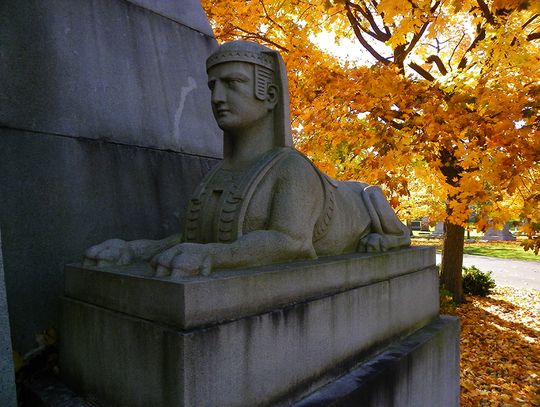 Chicago ma swoje Powązki. Niezwykły urok cmentarza Graceland w obiektywie Ewy Malcher