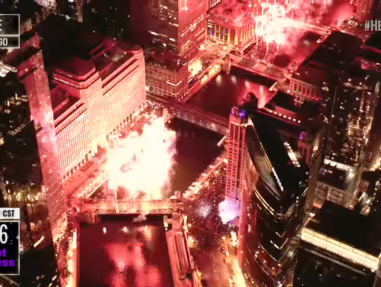 Chicago po raz pierwszy w ogólnokrajowej transmisji sylwestrowej (WIDEO)