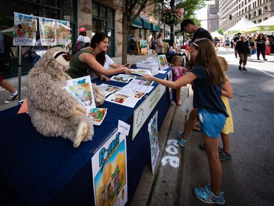 Chicago’s Printers Row Lit Fest Welcomes Children To Develop Their Love of Reading Through Special Programming