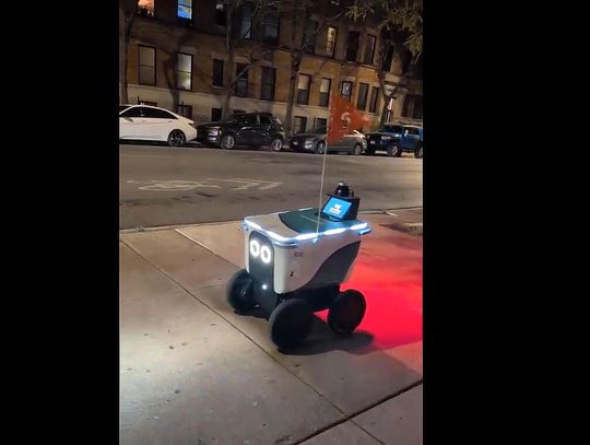 Chodniki w Chicago nie dla robotów?