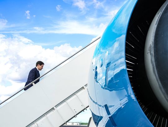 Cła i kartele narkotykowe głównym tematami rozmów Marco Rubio w Meksyku