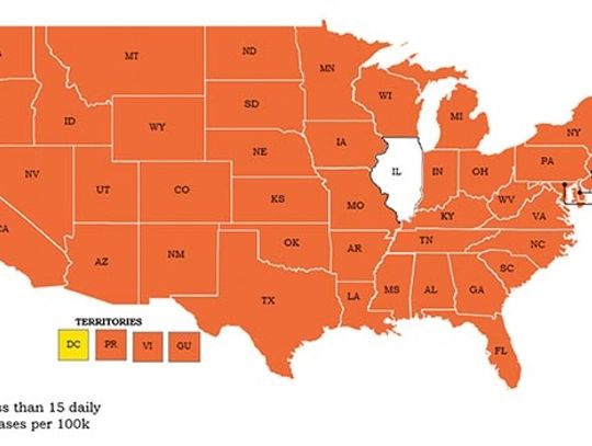 Connecticut i Dystrykt Kolumbii usunięte z chicagowskiej listy kwarantanny