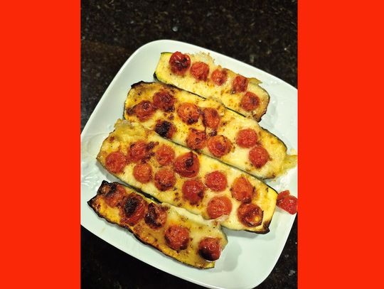 Cukinia pieczona w air fryerze
