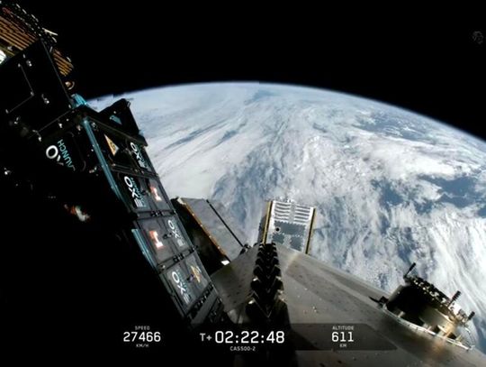 Czwarty satelita ICEYE dla polskiej armii umieszczony na orbicie