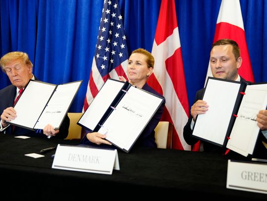 Dania i Grenlandia podpisały z USA porozumienie na temat bezpieczeństwa Grenlandii