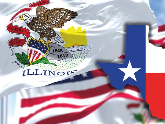 Demokraci z Teksasu w Illinois protestują wobec zmiany okręgów wyborczych na korzyść Republikanów