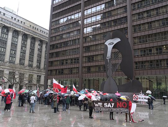 Demonstracja na Daley Plaza