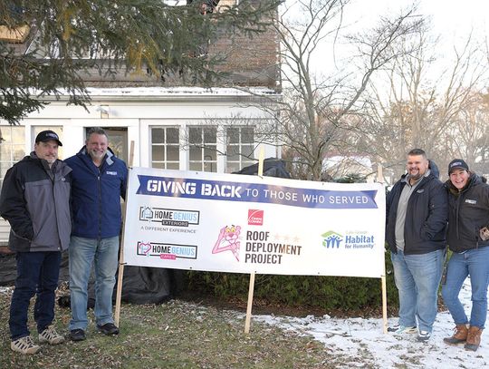 Dom weterana Jana Kaczmarka z nowym dachem Dom weterana Jana Kaczmarka z nowym dachem