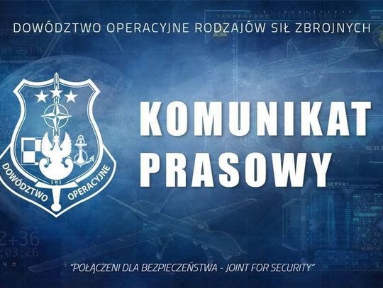 DORSZ: rosyjski śmigłowiec naruszył polską przestrzeń powietrzną w regionie Braniewa
