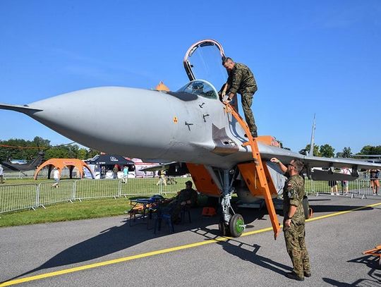 Dowództwo Generalne: samolot MiG-29 zgubił w locie zbiornik na paliwo, nikt nie ucierpiał