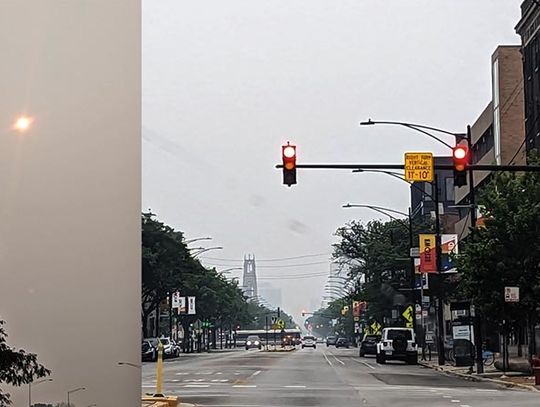 Dym z Kanady spowodował w Chicago najgorszą na świecie jakość powietrza