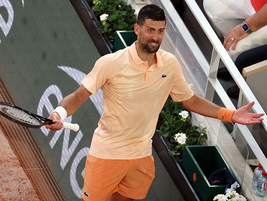 French Open - Djoković odpadł w trzeciej rundzie