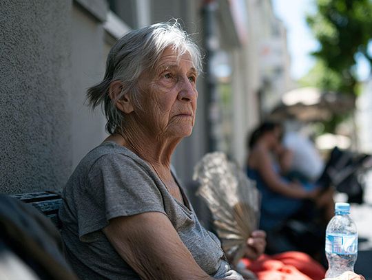 Ekspert: w czasie upałów najlepiej, by seniorzy nie wychodzili z domu