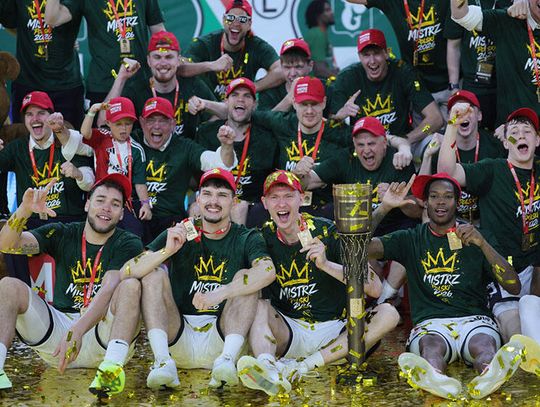 Ekstraklasa koszykarzy - Legia obroniła tytuł mistrza Polski