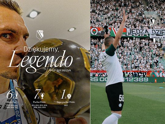 Ekstraklasa  - Legia nie przedłuży kontraktu z Jędrzejczykiem
