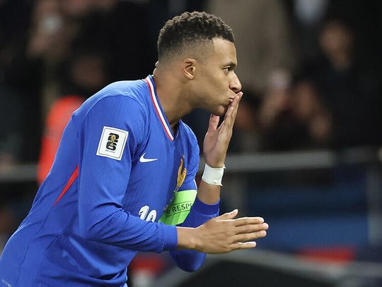 Kapitan piłkarskiej reprezentacji Francji Kylian Mbappe